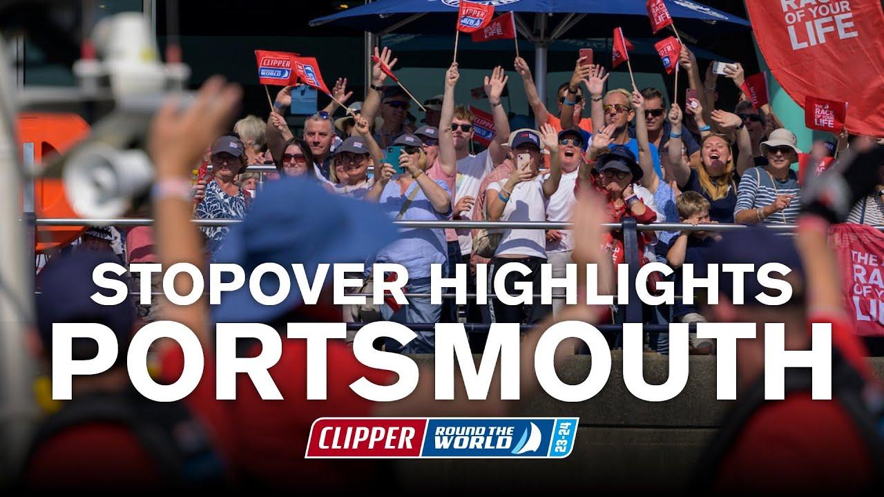 CLIPPER 2023-24 RACE | GUNWHARF QUAYS, PORTSMOUTH STOPOVER WRAP